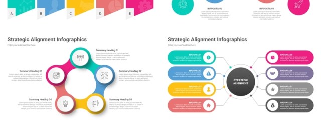 战略整合信息图PPT模板素材Strategic Alignment 战略整合信息图PPT模板素材Strategic Alignment