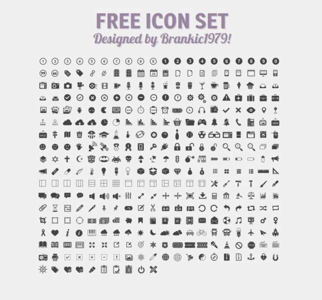 精致图标icon psd分层素材 精致图标icon psd分层素材