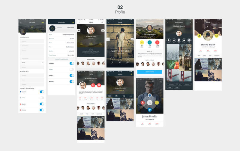 75 iOS屏幕移动应用程序UI工具包,Flatte UI工具包 75 iOS屏幕移动应用程序UI工具包,Flatte UI工具包