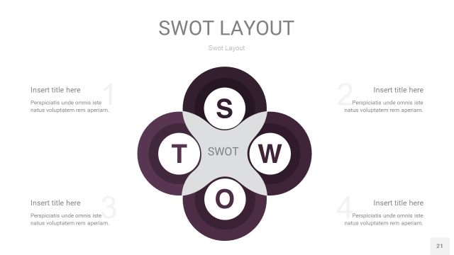 深紫色SWOT图表PPT21 深紫色SWOT图表PPT21