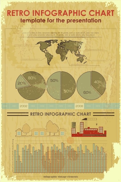 复古信息图形13