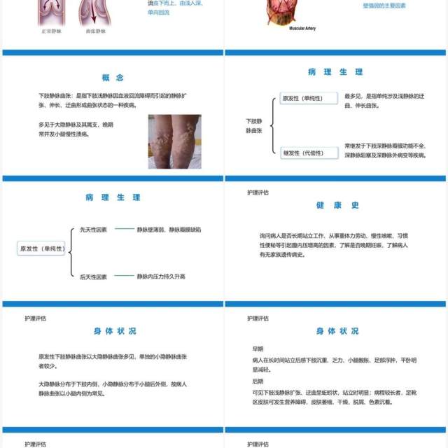 周围血管疾病病人的护理PPT模板