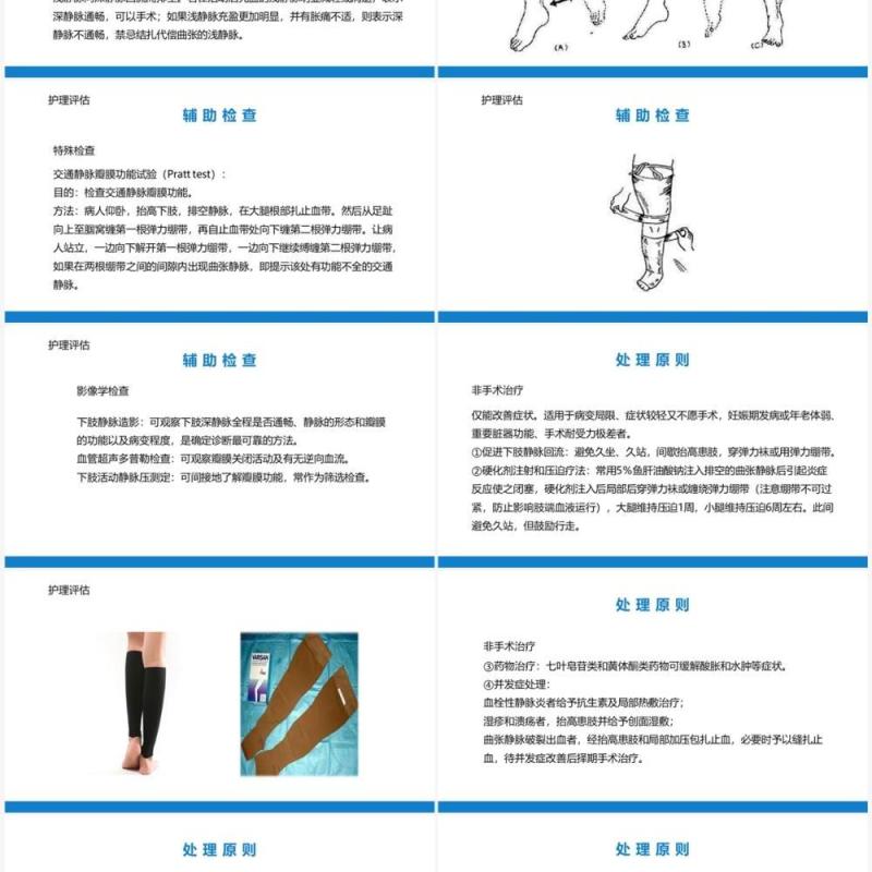 周围血管疾病病人的护理PPT模板