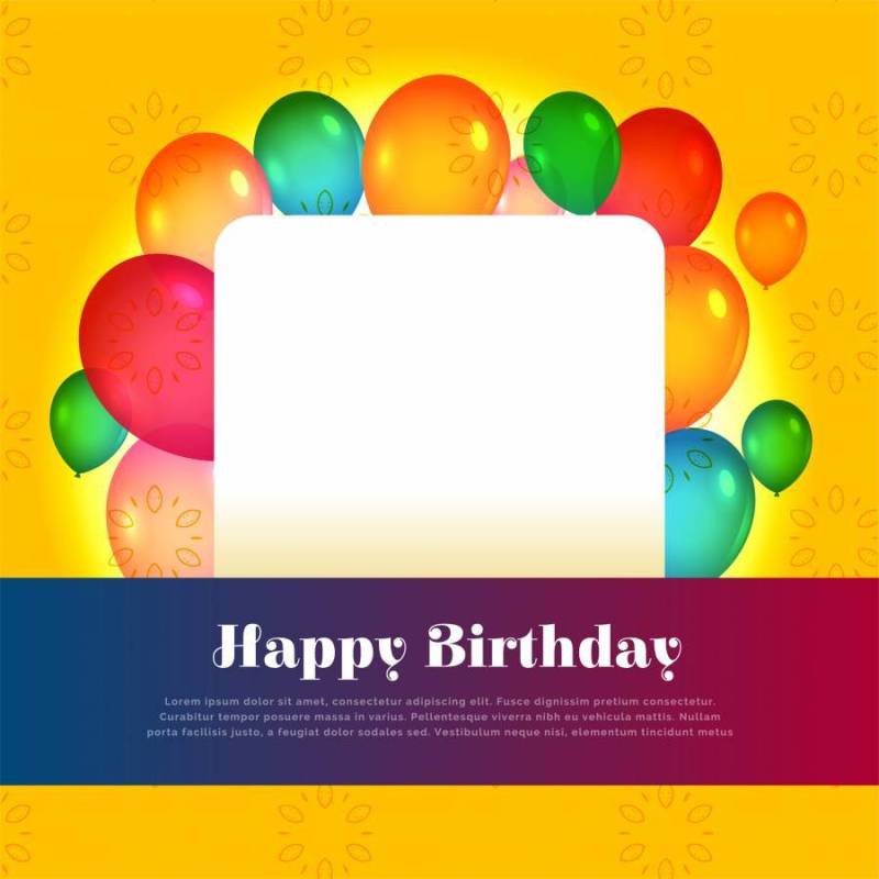 生日快乐与文本空间的卡片设计