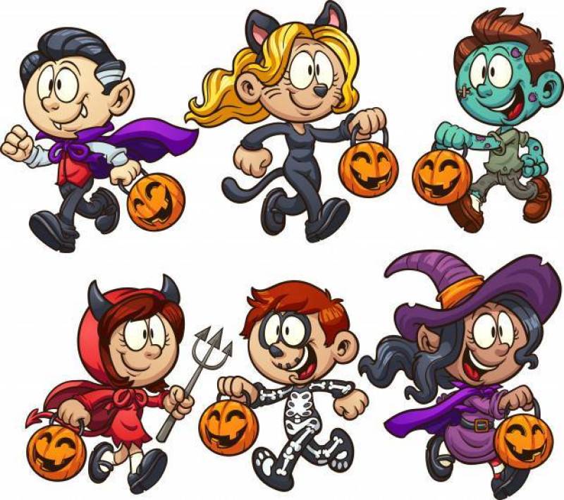 万圣节孩子