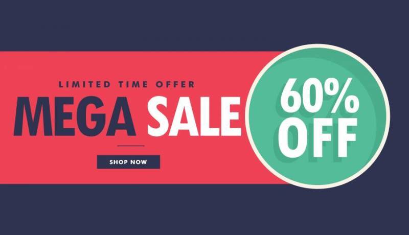 与报价detai的兆销售广告凭证和横幅设计