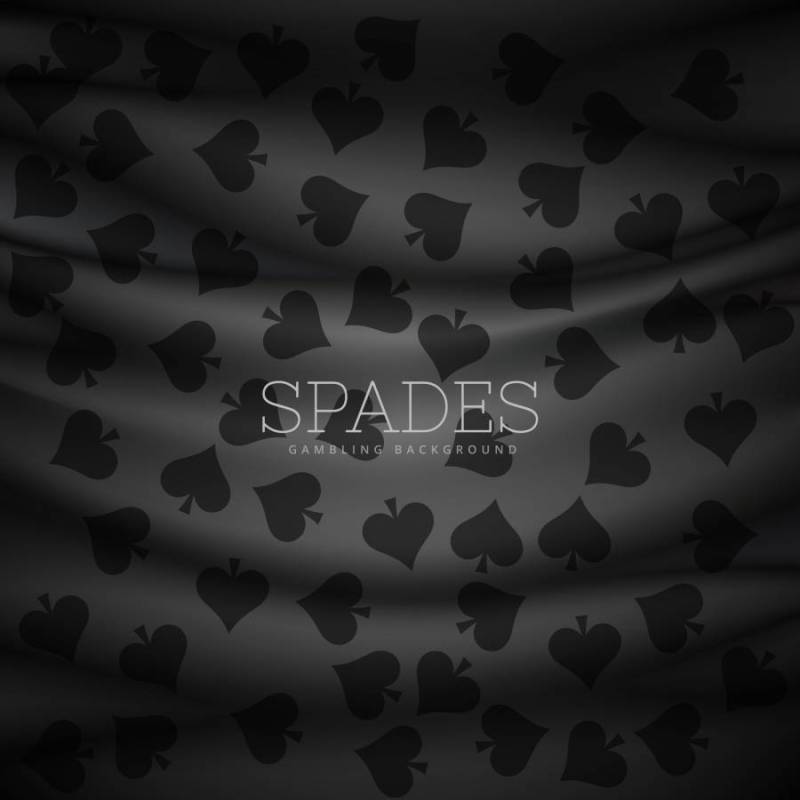 黑锹图案矢量背景