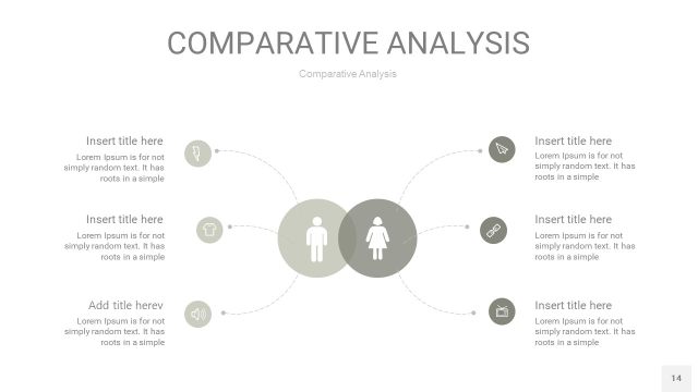 灰色用户人群分析PPT图表14