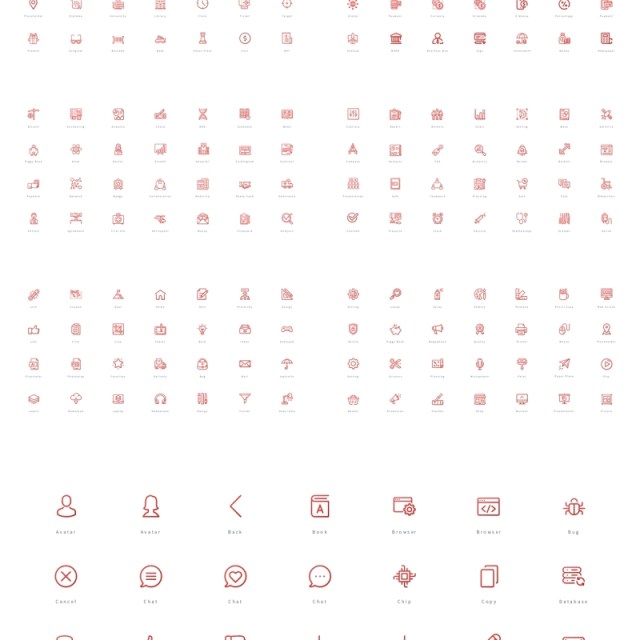 280矢量图标PPT素材 Bonus vector Icons