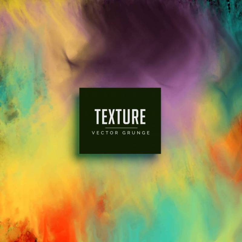 抽象水彩纹理背景与流动的影响