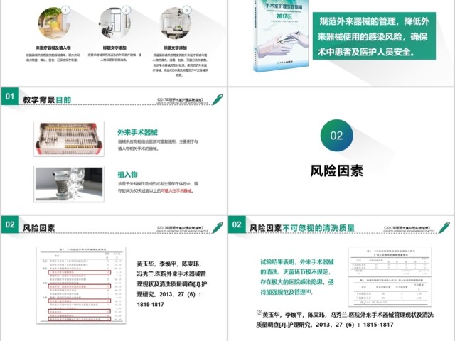 预防手术部位感染医学PPT模板工作总结汇报培训