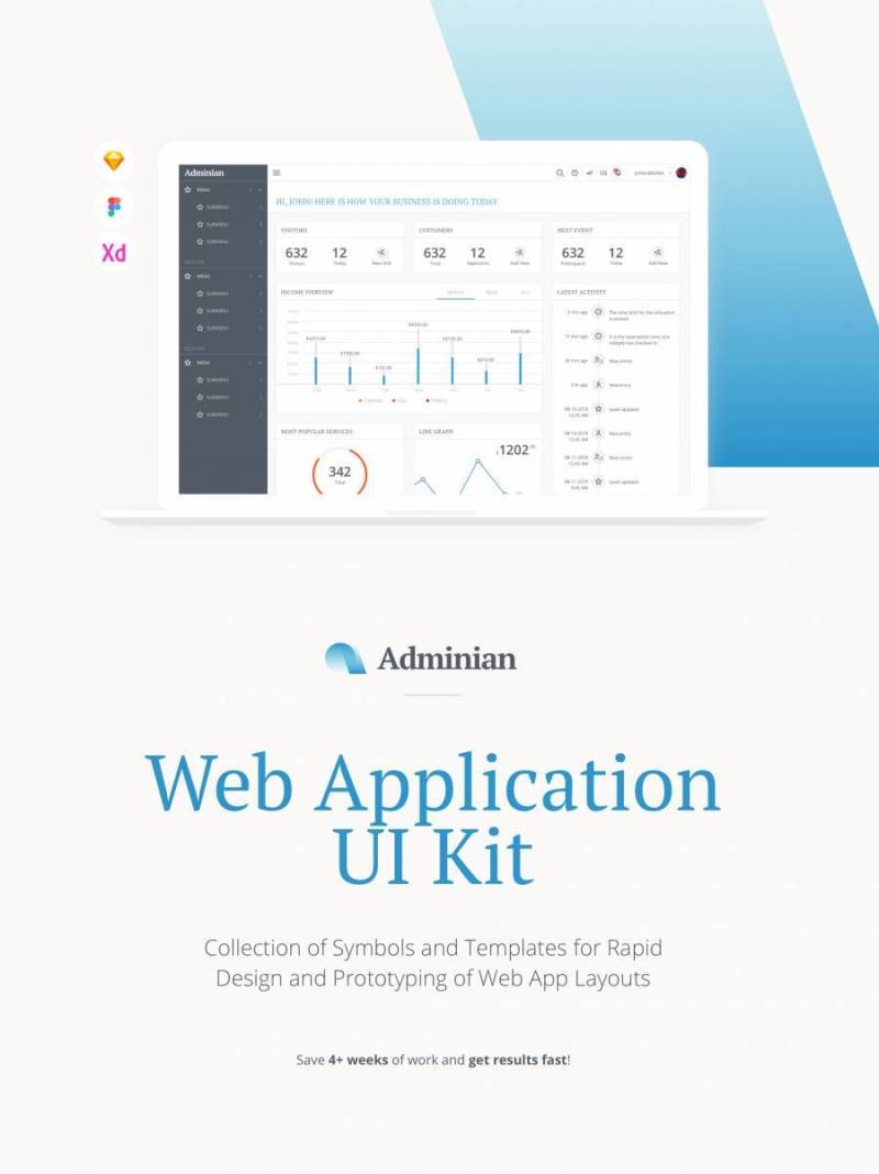 Web应用程序快速原型设计UI工具包。，管理员