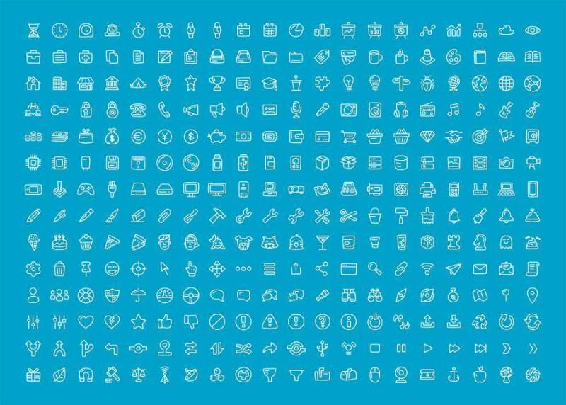 280 Office Icons