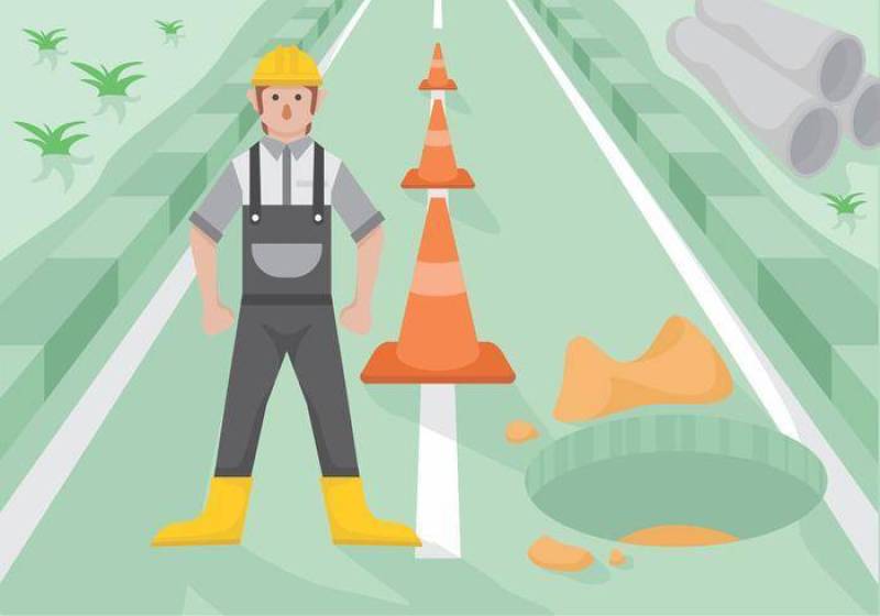 匠人工作者矢量