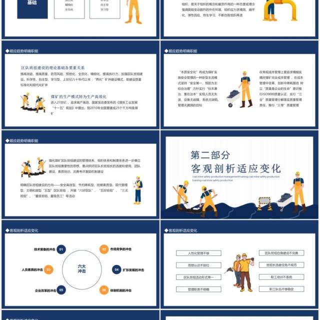 煤矿安全生产管理培训动态PPT模板 煤矿安全生产管理培训动态PPT模板
