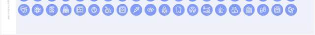 蓝色简约创意逻辑图形思维导图素材PPT信息图表 蓝色简约创意逻辑图形思维导图素材PPT信息图表