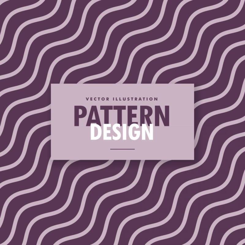 紫色色调中最小的波浪对角线