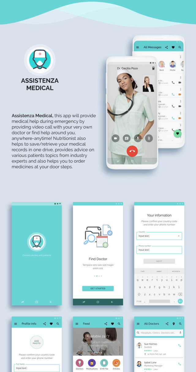 将医生与患者联系起来,Assistenza Medical 将医生与患者联系起来,Assistenza Medical
