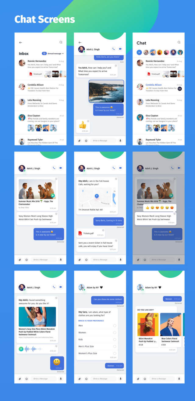 找到最好的餐馆,咖啡馆和酒吧,YumFood - Mobile App UI套件 找到最好的餐馆,咖啡馆和酒吧,YumFood - Mobile App UI套件