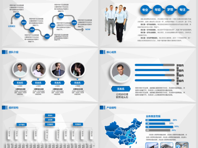 公司简介企业宣传公司推广PPT模板下载