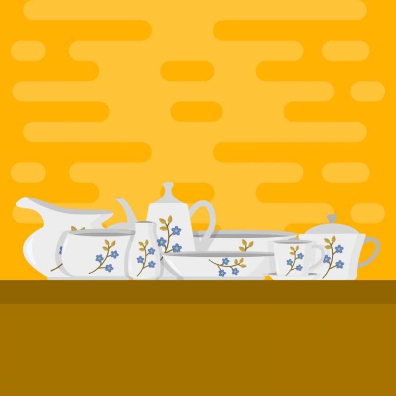 平陶器组矢量图