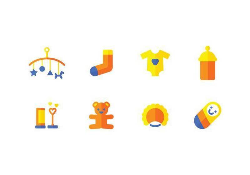 宝贝矢量图标