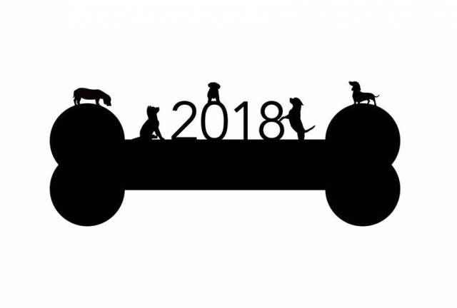 2018年贺状骨　戌０３