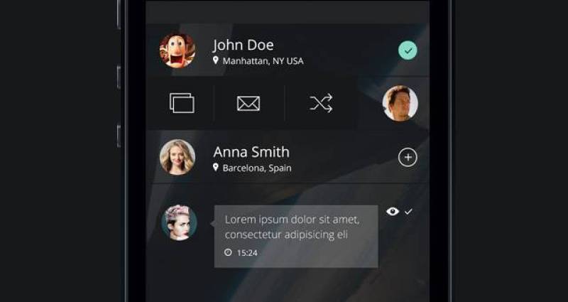 Gist iPhone App UI Kit Psd