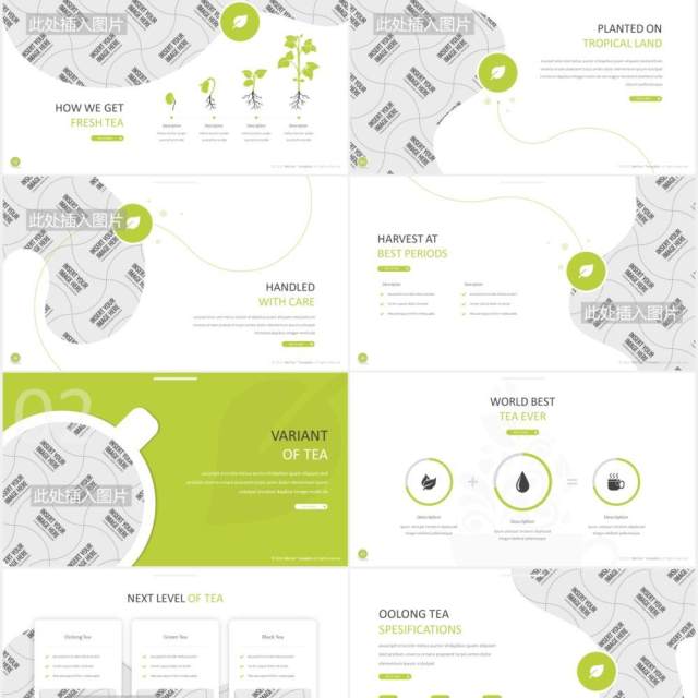 天然农作物绿色植物图片排版设计PPT模板Metea - Plant Powerpoint Template 天然农作物绿色植物图片排版设计PPT模板Metea - Plant Powerpoint Template