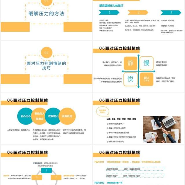 企业情绪管理指南培训课件PPT模板