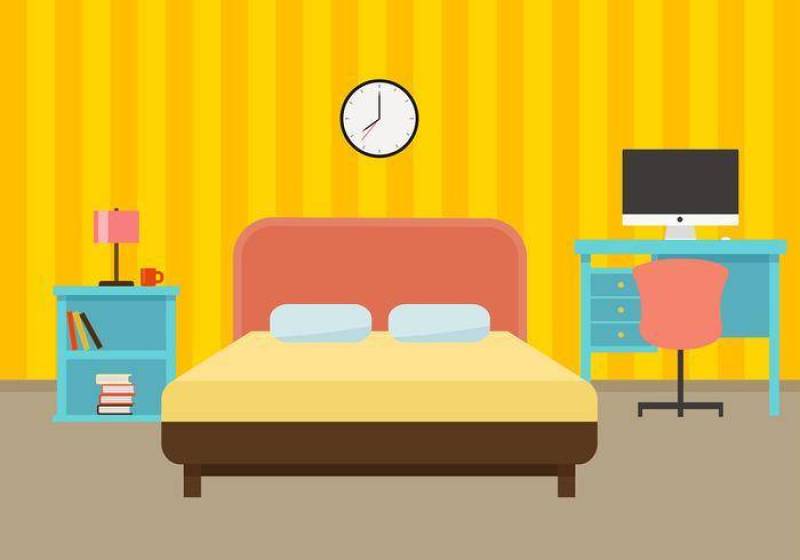 床上用品设计 矢量