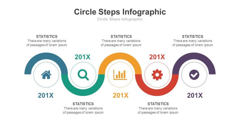 循环递进关系PPT图表-6
