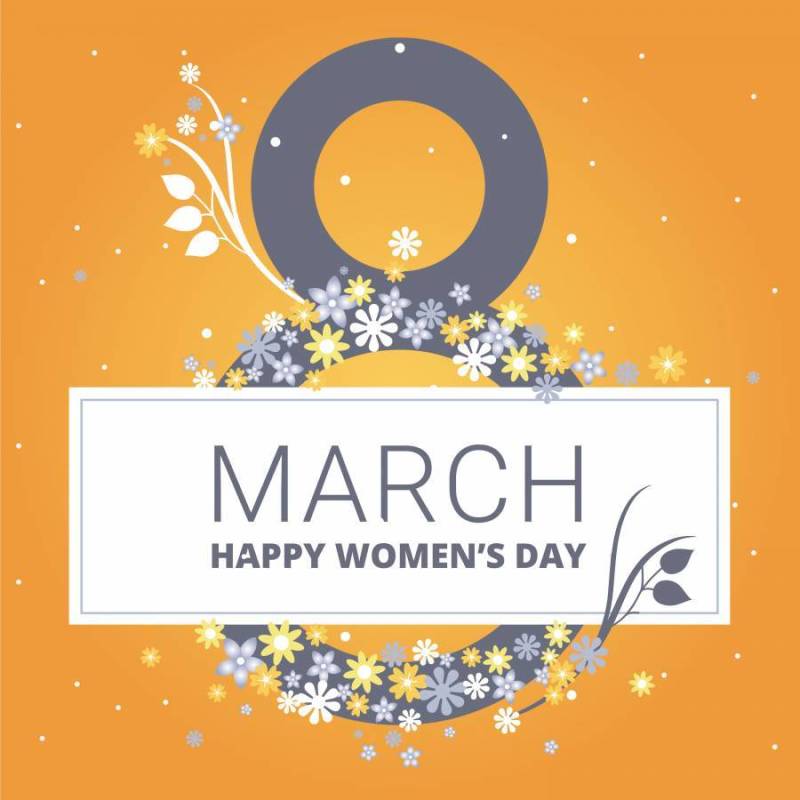 妇女的天贺卡矢量