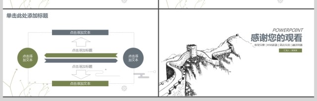 2019中国风简约工作报告