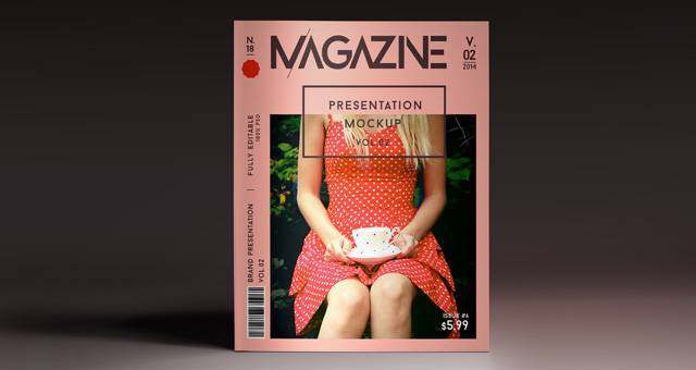 Psd Magazine Mockup View Vol2