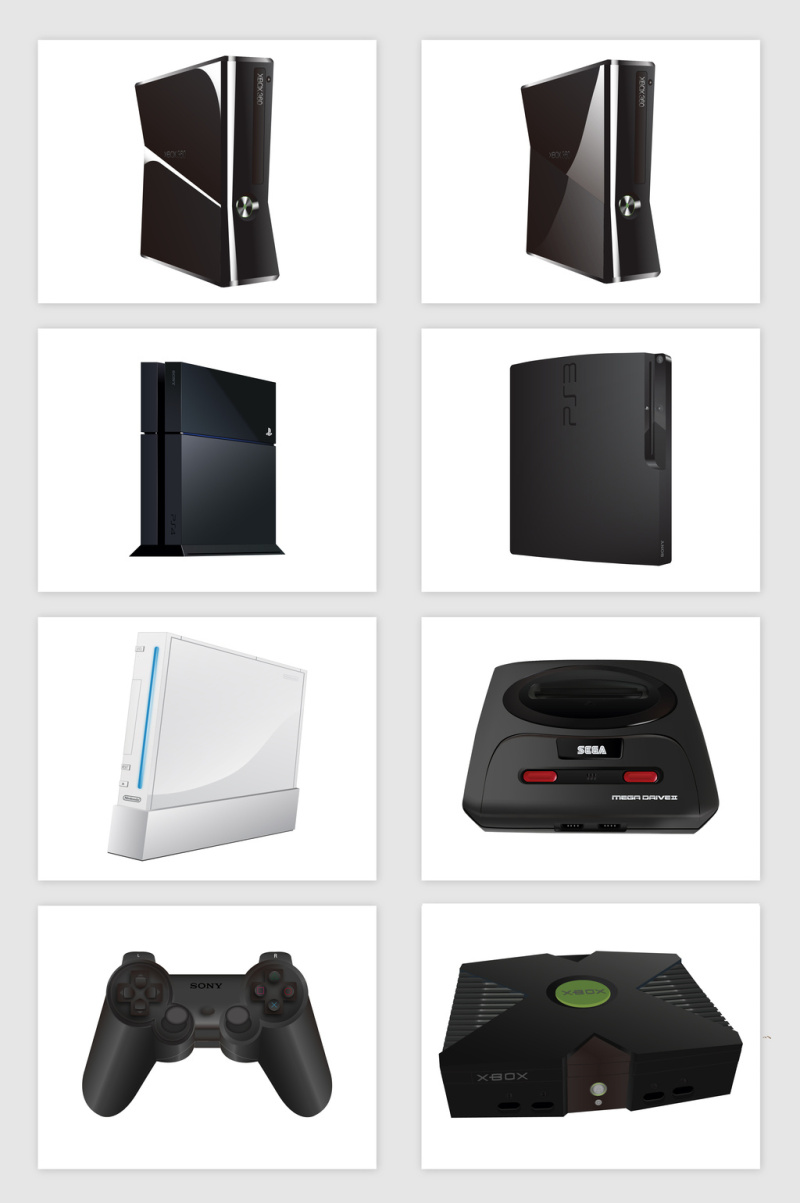 矢量主机游戏元素