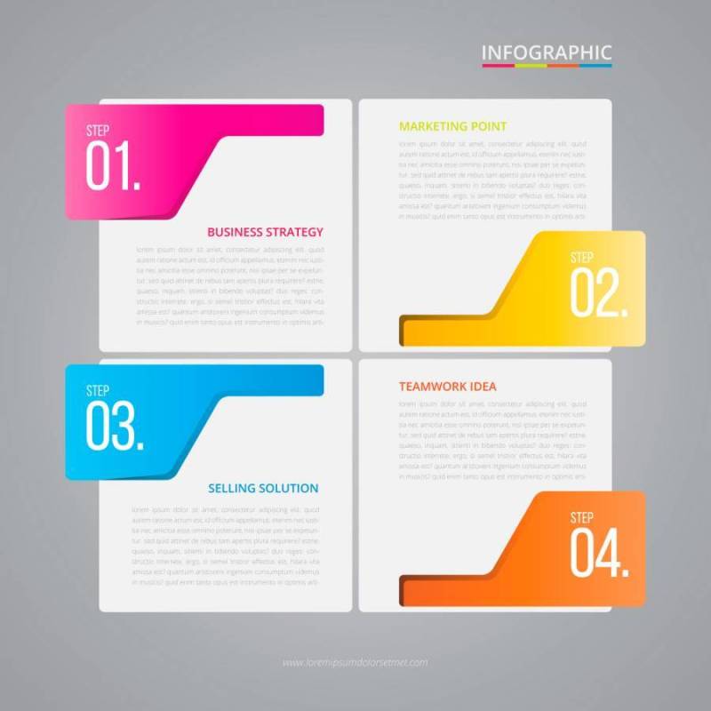 矢量图索引纸与黑色背景模板。