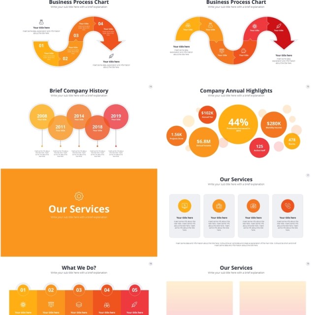 橙色商业公司创业信息图PPT模板Orange Business Startup PowerPoint 橙色商业公司创业信息图PPT模板Orange Business Startup PowerPoint