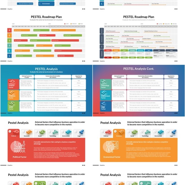 战略管理宏观环境分析信息图PPT模板素材Pestle Infographics 战略管理宏观环境分析信息图PPT模板素材Pestle Infographics