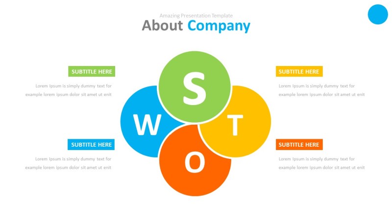 活力多彩PPT信息可视化图表39
