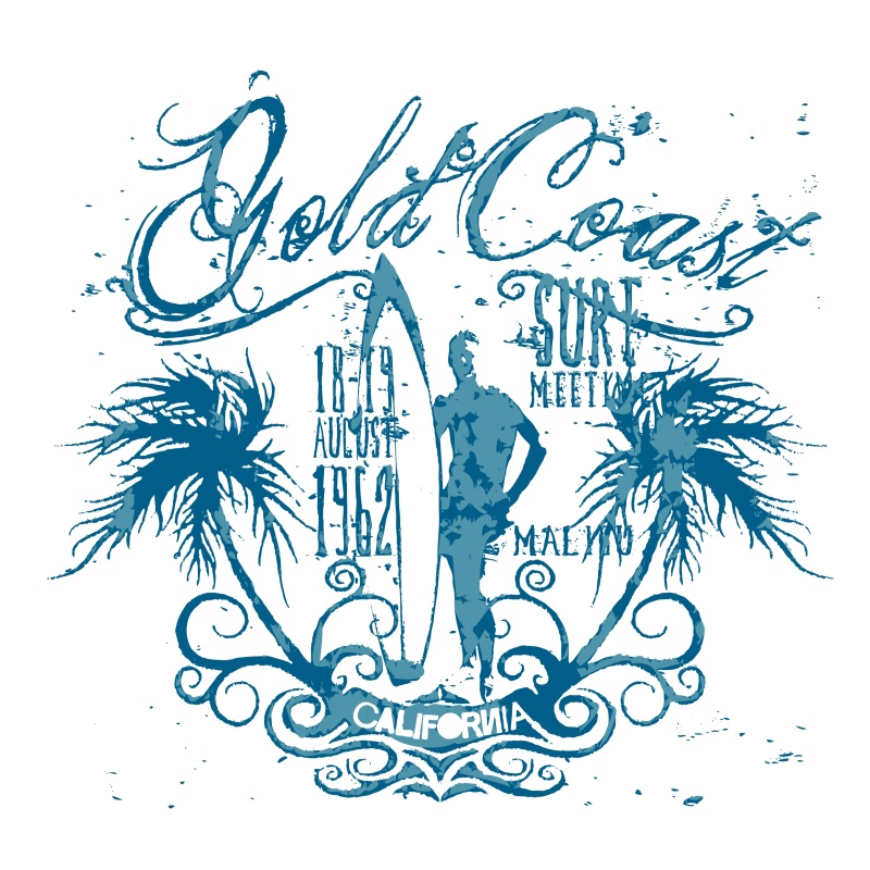 从库存矢量T恤印花设计ck11