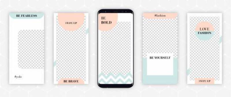 Instagram故事模板设计