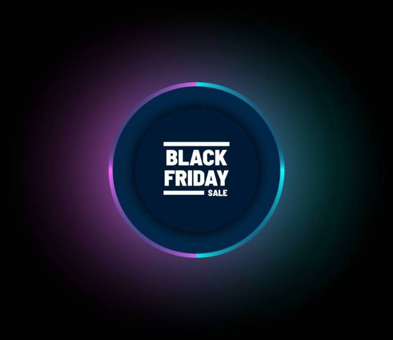 独特的霓虹销售矢量