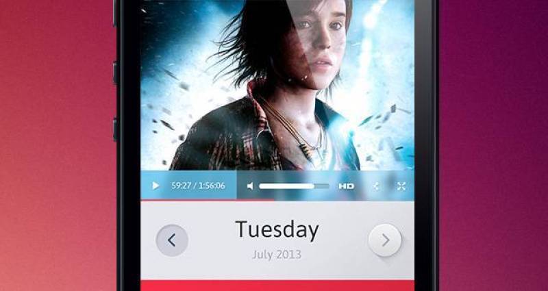 Alpha iPhone App UI Kit Psd