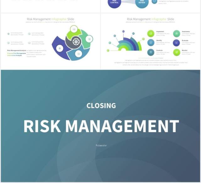 12套颜色商业公司风险管理金融管控可视化PPT信息图表素材Risk Management - PowerPoint Infographics Slides 12套颜色商业公司风险管理金融管控可视化PPT信息图表素材Risk Management - PowerPoint Infographics Slides