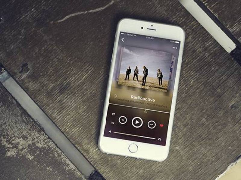 Music Player iOS UI