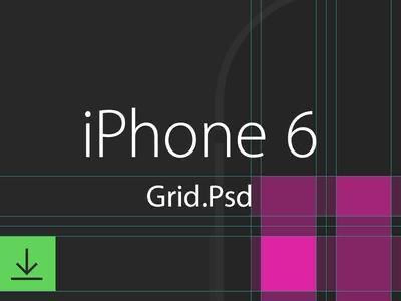 iPhone6 grid