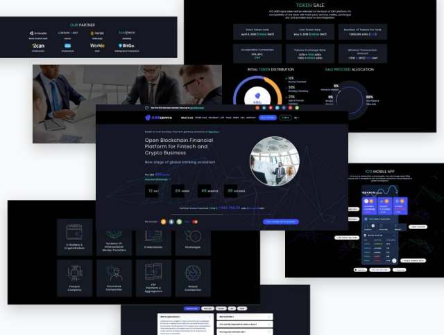 比特币加密货币和ICO登陆页面设计在Sketch。,AGECrypto ICO登陆页面 比特币加密货币和ICO登陆页面设计在Sketch。,AGECrypto ICO登陆页面