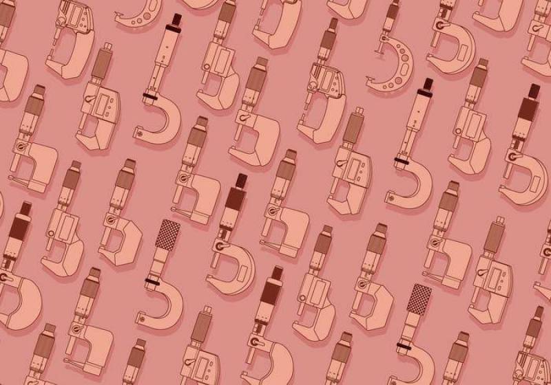 千分尺模式矢量