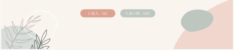 简约莫兰迪工作总结汇报PPT模板